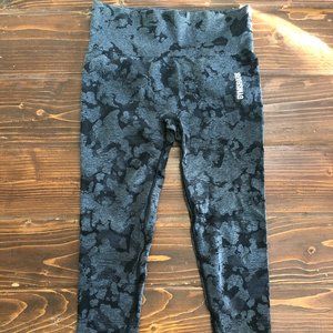 Gymshark Adapt Camo Seamless Leggings - Black